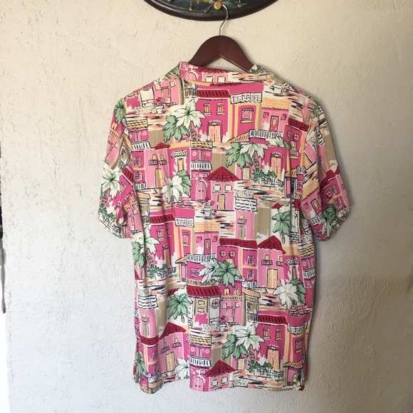 Alfred Dunner Pink Cat Coastal Vacation Shirt - Picture 4 of 12
